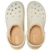 Crocs (WMNS) Klassieke platform gevoerde klomp “Bone” 207938-2Y2