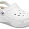Crocs (WMNS) Klassieke platform gevoerde klompen “Wit” 207938-100