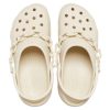 Crocs (WMNS) Klassieke platformklompen met ketting “Bone” 209022-2Y2