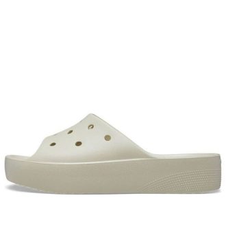 Crocs (WMNS) Klassieke platformslipper “Bone” 208180-2Y2