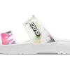 Crocs (WMNS) Klassieke Tie-dye grafische sandaal “Zwart Groen” 207283-94S