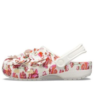 Crocs (WMNS) Klassieke tijdloze Clash Roses klompen “White Rose” 205380-97E