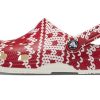 Crocs (WMNS) Klassieke vakantietrui met grafische print “Rood Wit” 209237-90H