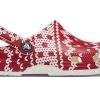 Crocs (WMNS) Klassieke vakantietrui met grafische print “Rood Wit” 209237-90H