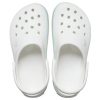 Crocs (WMNS) Lichtgewicht, comfortabele outdoor strandschoenen in wit en blauw “White Blue” 205434-1E0