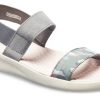 Crocs (WMNS) Literide Graphic Sandalen “Grijs” 205375-0E9