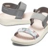 Crocs (WMNS) Literide Graphic Sandalen “Grijs” 205375-0E9
