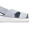 Crocs (WMNS) LiteRide Grijs Lichtblauwe Sandalen “Grijs Wit” 206081-00J