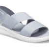 Crocs (WMNS) LiteRide Grijs Lichtblauwe Sandalen “Grijs Wit” 206081-00J