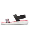Crocs (WMNS) LiteRide Pattern Outdoor Open Toe Zwart Rood Sandalen “Zwart Rood” 205868-066