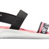 Crocs (WMNS) LiteRide Pattern Outdoor Open Toe Zwart Rood Sandalen “Zwart Rood” 205868-066