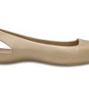 Crocs (WMNS) Minimalistische Casual Flat Sports Goudkleurige Sandalen 202811-710