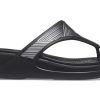 Crocs (WMNS) Monterey Metallic Stijlvolle Zwarte Pantoffels 206850-001