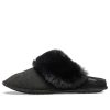 Crocs (WMNS) Mule Fur Slippers “Zwart” 205394-001