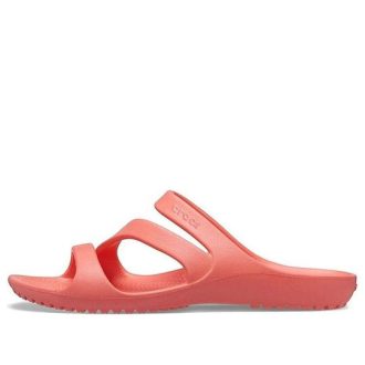 Crocs (WMNS) Oranje Rode Pantoffels 206756-6SL