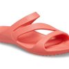 Crocs (WMNS) Oranje Rode Pantoffels 206756-6SL