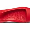 Crocs (WMNS) Platte Rode Sandalen 202811-8C1