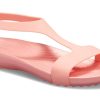 Crocs (WMNS) platte roze sandalen 205469-6JC
