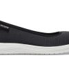 Crocs (WMNS) Reviva Cozy ademende lage sportschoenen Athleisure Casual sportschoen Zwart Wit 205880-066