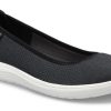 Crocs (WMNS) Reviva Cozy ademende lage sportschoenen Athleisure Casual sportschoen Zwart Wit 205880-066