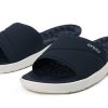 Crocs (WMNS) Reviva lichtgewicht, comfortabele, platte, casual, diepblauwe pantoffels 205474-462