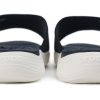 Crocs (WMNS) Reviva lichtgewicht, comfortabele, platte, casual, diepblauwe pantoffels 205474-462