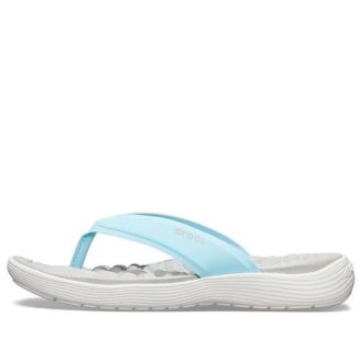Crocs (WMNS) Reviva-slippers blauw 205473-4KA
