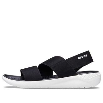 Crocs (WMNS) Schoenen Sportsandalen “Zwart Wit” 206081-066