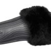 Crocs (WMNS) Sloane Luxe Slide “Zwart” 205968-060