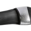 Crocs (WMNS) Sloane Shine Low Slide Flat Casual Zwart Zilver Slippers “Zwart Zilver” 206921-001