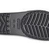 Crocs (WMNS) Sloane Shine Low Slide Flat Casual Zwart Zilver Slippers “Zwart Zilver” 206921-001