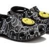 Crocs (WMNS) Smiley World Classic Clogs “Zwart Wit Geel” 873137