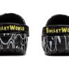 Crocs (WMNS) Smiley World Classic Clogs “Zwart Wit Geel” 873137