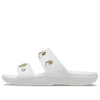 Crocs (WMNS) Soft Sole Cozy Outdoor Flat Heel Sportsloffen Wit 207387-103