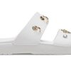 Crocs (WMNS) Soft Sole Cozy Outdoor Flat Heel Sportsloffen Wit 207387-103