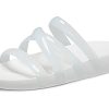 Crocs (WMNS) Splash glanzende sandaal met bandjes “Wit” 208537-100