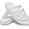 Crocs (WMNS) Splash glanzende sandaal met bandjes “Wit” 208537-100