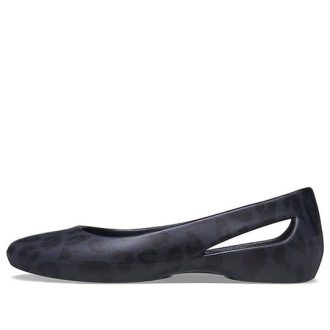 Crocs (WMNS) Sportsandalen Diepblauwe Luipaardprint 206210-90L