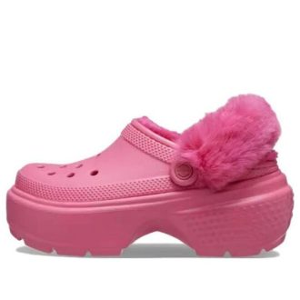 Crocs (WMNS) Stomp gevoerde klompen “Roze” 208546