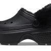 Crocs (WMNS) Stomp gevoerde klompen “Zwart” 208546-001