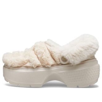 Crocs (WMNS) Stomp gewatteerde klompen “Stucco” 208938-160