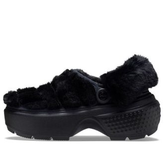 Crocs (WMNS) Stomp gewatteerde klompen “Zwart” 208938-001