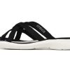 Crocs (WMNS) strand- en zwembadglijbanen, slippers “Zwart Wit” 205479-066