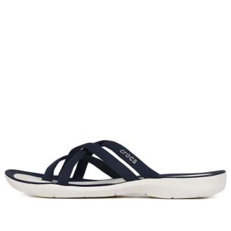 Crocs (WMNS) strand- en zwembadslippers “Donkerblauw/Wit” 205479-462