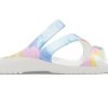 Crocs (WMNS) Swiftwater Crocs Casual Multi-Color Tie Dye Sandalen “Wit” 206894-928