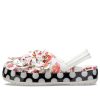 Crocs (WMNS) Timeless Clash Roses Floral Dots Clog “Wit Rood Zwart” 205372-97D