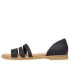 Crocs (WMNS) Tulum platte sandalen “Zwart” 206109-00W