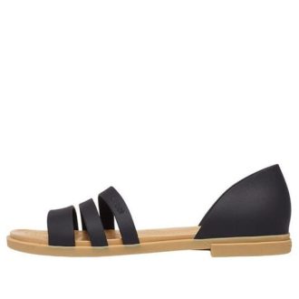 Crocs (WMNS) Tulum platte sandalen “Zwart” 206109-00W