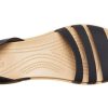 Crocs (WMNS) Tulum platte sandalen “Zwart” 206109-00W