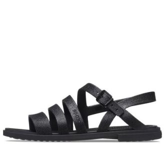 Crocs (WMNS) Tulum sandalen “All Black” 206737-0L9